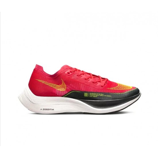 W/M Nike ZoomX VaporFly NEXT Red Black sneakers