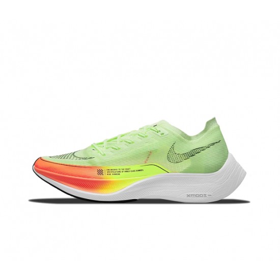 W/M Nike ZoomX VaporFly NEXT Red Yellow sneakers