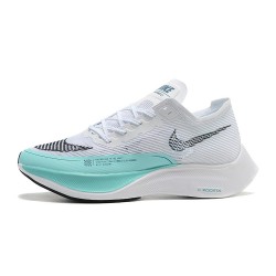 W/M Nike ZoomX VaporFly NEXT White Blue sneakers 