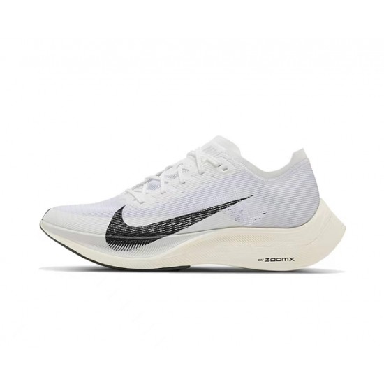 W/M Nike ZoomX VaporFly NEXT White Grey sneakers