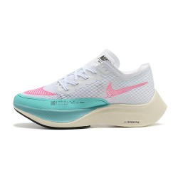 W/M Nike ZoomX VaporFly NEXT White Pink sneakers 