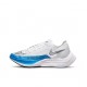 W/M Nike ZoomX VaporFly NEXT White and Blue sneakers