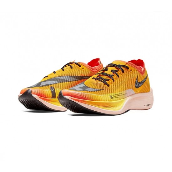 W/M Nike ZoomX VaporFly NEXT Yellow Black sneakers