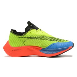 W/M Nike ZoomX VaporFly NEXT Yellow Blue sneakers 