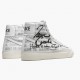 Nike WMNS Blazer Mid Comme des Garcons x Naomi Osaka DA5383 100 Sports Shoes