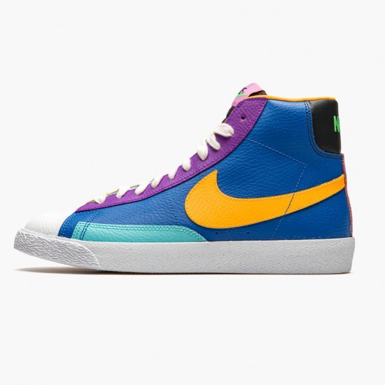 Nike WMNS Blazer Mid Multi Color CZ9441 400 Sports Shoes