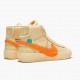 Nike WMNS Blazer Mid Off-White All Hallows Eve AA3832 700 Sports Shoes