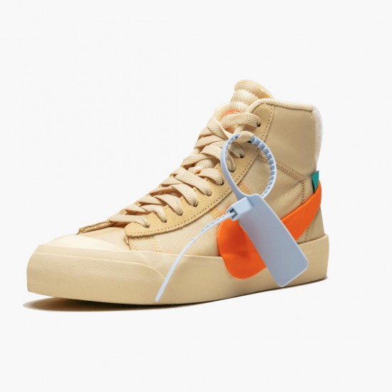 Nike WMNS Blazer Mid Off-White All Hallows Eve AA3832 700 Sports Shoes