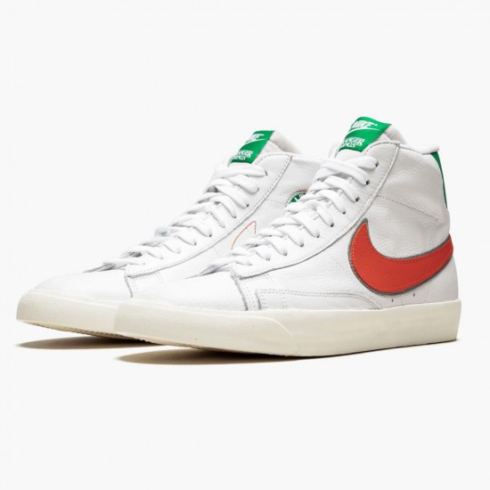 Nike WMNS Blazer Mid Stranger Things Hawkins High School CJ6101 100 Sports Shoes