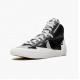 Nike WMNS Blazer Mid sacai Black Grey BV0072 002 Sports Shoes