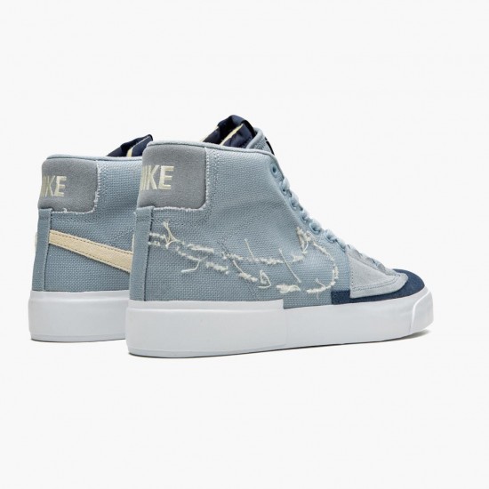 Nike WMNS SB Blazer Mid Edge Hack Pack Obsidian Mist CI3833 401 Sports Shoes