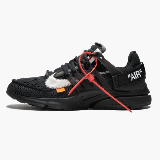 Nike WMNS Air Presto Off White Black AA3830 002 Sports Shoes