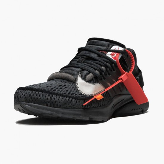 Nike WMNS Air Presto Off White Black AA3830 002 Sports Shoes