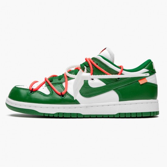 Nike WMNS Dunk Low Off White Pine Green CT0856 100 Sports Shoes