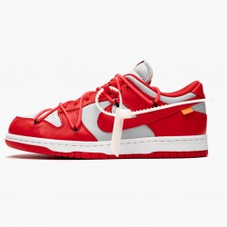 Nike WMNS Dunk Low Off White University Red CT0856 600 Sports Shoes