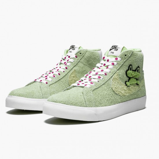 Nike WMNS SB Blazer Frog Skateboards AH6158 300 Sports Shoes