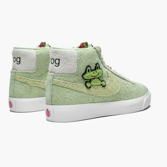 Nike WMNS SB Blazer Frog Skateboards AH6158 300 Sports Shoes