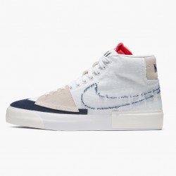 Nike Mens SB Blazer Mid Edge Hack Pack White 