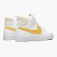 Nike WMNS SB Zoom Blazer Mid White Celestial Gold CJ6983 102 Sports Shoes