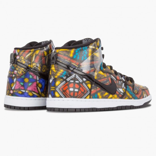 Nike WMNS Dunk SB High Cncpts Stained Glass 313171 606 Sports Shoes