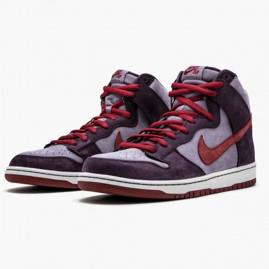 Nike WMNS Dunk SB High Daybreak Plum 313171 500 Sports Shoes