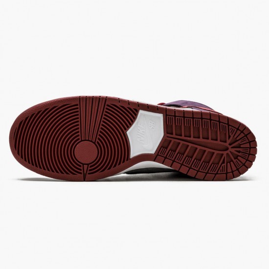 Nike WMNS Dunk SB High Daybreak Plum 313171 500 Sports Shoes