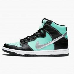 Nike WMNS Dunk SB High Diamond Supply Co Tiffany 653599 400 Sports Shoes