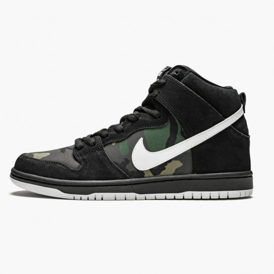 Nike WMNS SB Dunk High Camo CT6680 100 Sports Shoes