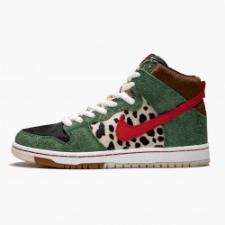 Nike WMNS SB Dunk High Dog Walker BQ6827 300 Sports Shoes