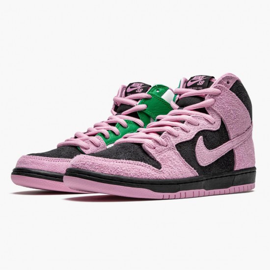 Nike WMNS SB Dunk High Invert Celtics CU7349 001 Sports Shoes