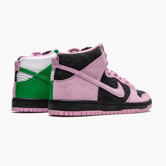 Nike WMNS SB Dunk High Invert Celtics CU7349 001 Sports Shoes