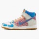 Nike WMNS SB Dunk High Thomas Campbell What the Dunk 918321 381 Sports Shoes