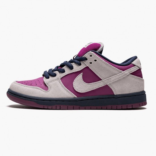 Nike WMNS SB Dunk Low Atmosphere Grey True Berry BQ6817 001 Sports Shoes