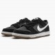 Nike Mens SB Dunk Low Black White Gum 854866 019 Sports Shoes