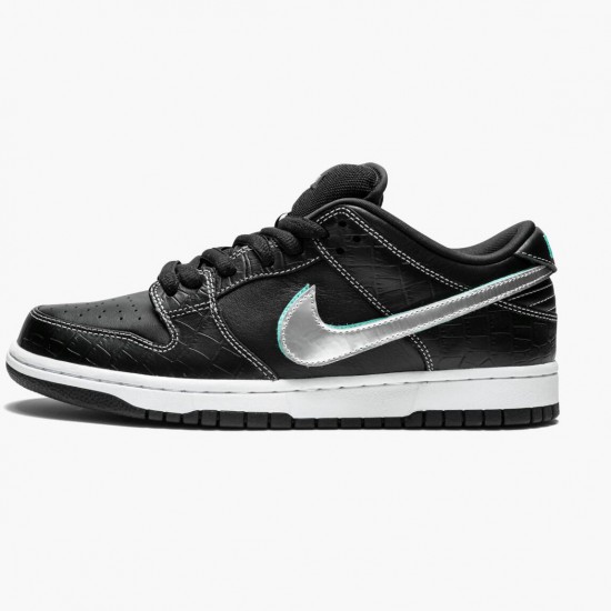 Nike WMNS SB Dunk Low Diamond Supply Co Black Diamond BV1310 001 Sports Shoes