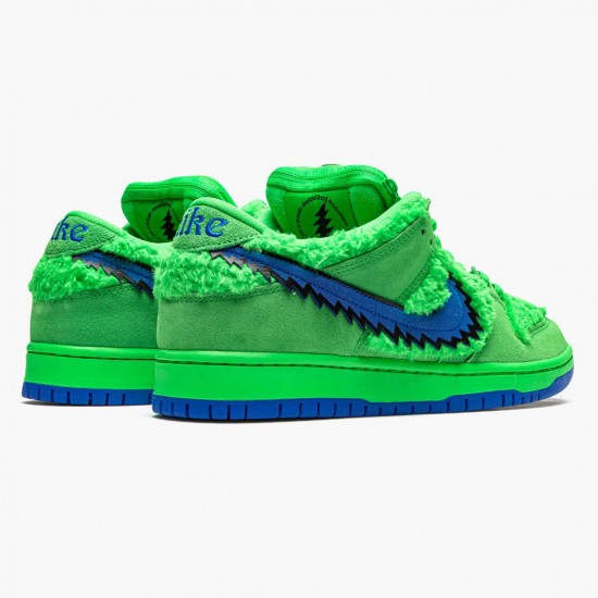 Nike Mens SB Dunk Low Grateful Dead Bears Green CJ5378 300 Sports Shoes