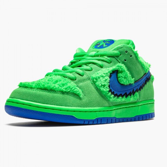 Nike Mens SB Dunk Low Grateful Dead Bears Green CJ5378 300 Sports Shoes