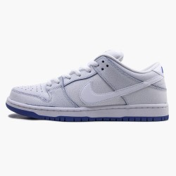 Nike WMNS SB Dunk Low Premium White Game Royal CJ6884 100 Sports Shoes