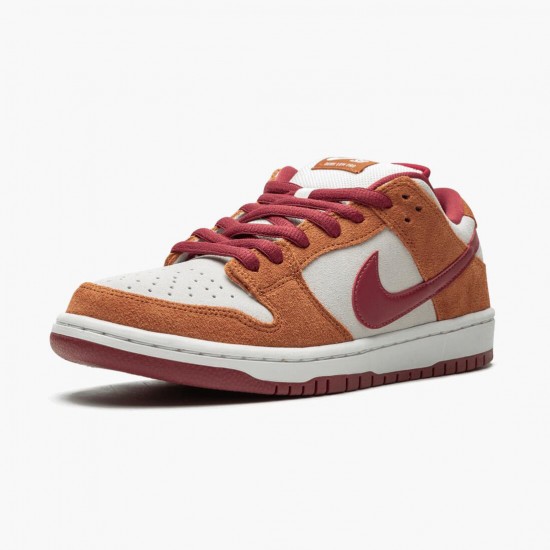 Nike WMNS SB Dunk Low Pro Dark Russet Cedar BQ6817 202 Sports Shoes