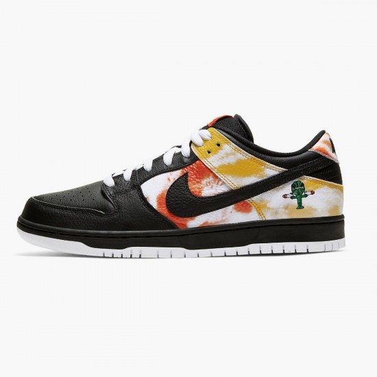 Nike WMNS SB Dunk Low Raygun Tie Dye Black BQ6832 001 Sports Shoes