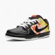 Nike WMNS SB Dunk Low Raygun Tie Dye Black BQ6832 001 Sports Shoes