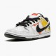 Nike WMNS SB Dunk Low Raygun Tie Dye White BQ6832 101 Sports Shoes