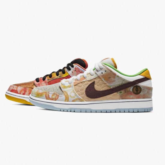 Nike WMNS SB Dunk Low Street Hawker CV1628 800 Sports Shoes