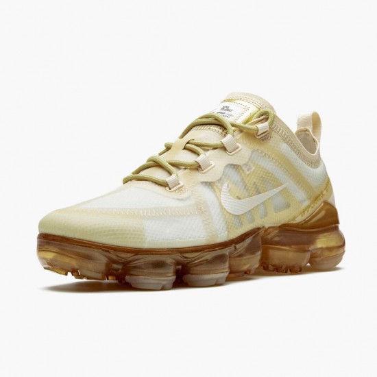 Nike WMNS Air VaporMax 2019 Cream Light Bone AR6632 101 Sports Shoes