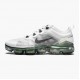 Nike WMNS Air VaporMax 2019 Premium White Platinum Tint Lime Blast AT6810 100 Sports Shoes