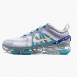 Nike WMNS Air VaporMax 2019 White University Gold Wolf Grey CI1240 102 Sports Shoes 