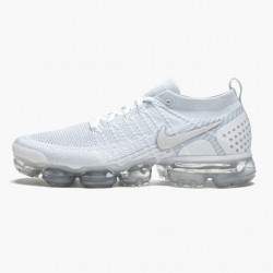 Nike WMNS Air VaporMax Flyknit 2 White Vast Grey 942842 105 Sports Shoes 