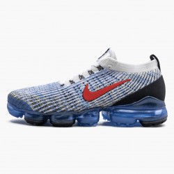 Nike Mens Air VaporMax Flyknit 3 Photo Blue Club Gold AJ6900 106 Sports Shoes 