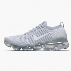 Nike WMNS Air VaporMax Flyknit 3 Pure Platinum  AJ6910 100 Sports Shoes 