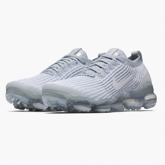 Nike WMNS Air VaporMax Flyknit 3 Pure Platinum  AJ6910 100 Sports Shoes